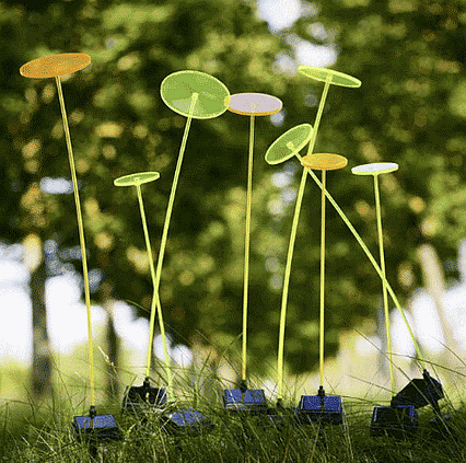 Solární dekorativní LED osvětlení Lumix Swing Lights S 22003 - Oranžová