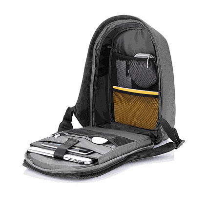 Solárny batoh na notebook a tablet Bobby Tech XD Design čierny