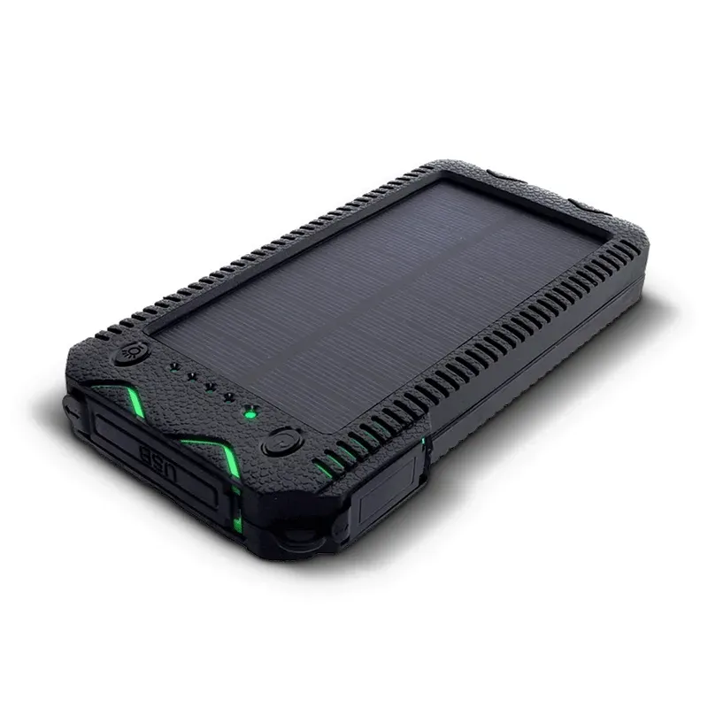 Solární powerbanka 1W 12000mAh S12000G zelená