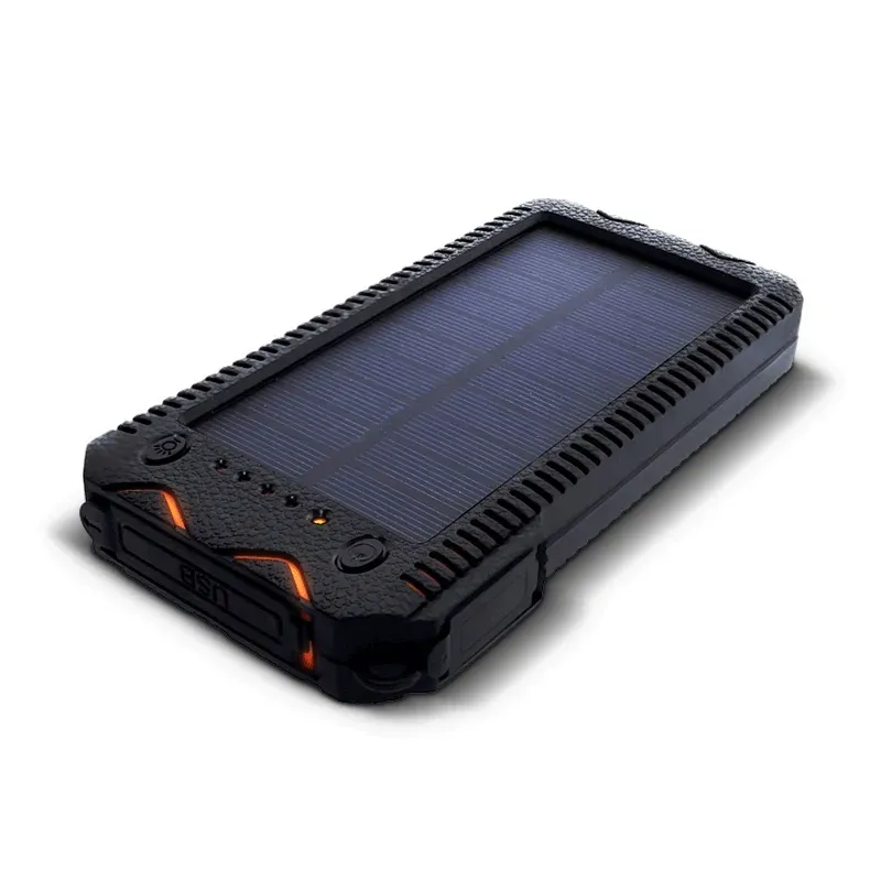 Solární powerbanka 1W 12000mAh S12000Y oranžová