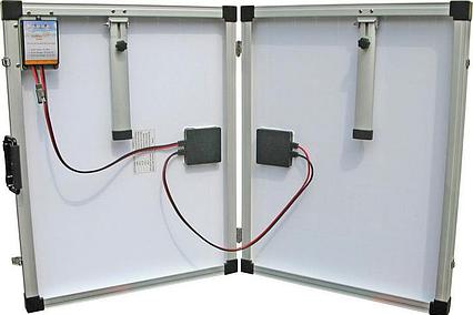 Solární přenosný panel TPS-105 100Wp kufřík