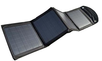 Solární přenosný panel TPS-956 14Wp 2x USB