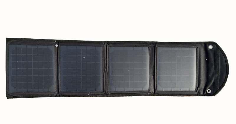 Solární přenosný panel TPS-956 14Wp 2x USB