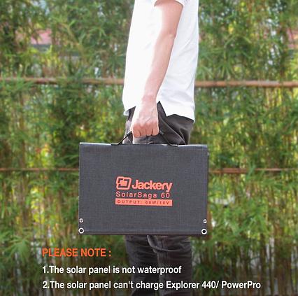 Solárny skladatelný panel Jackery PowerSaga 60W 18V