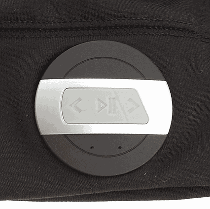 Běžecká čepice Glovii BG2XC s Bluetooth barva černá