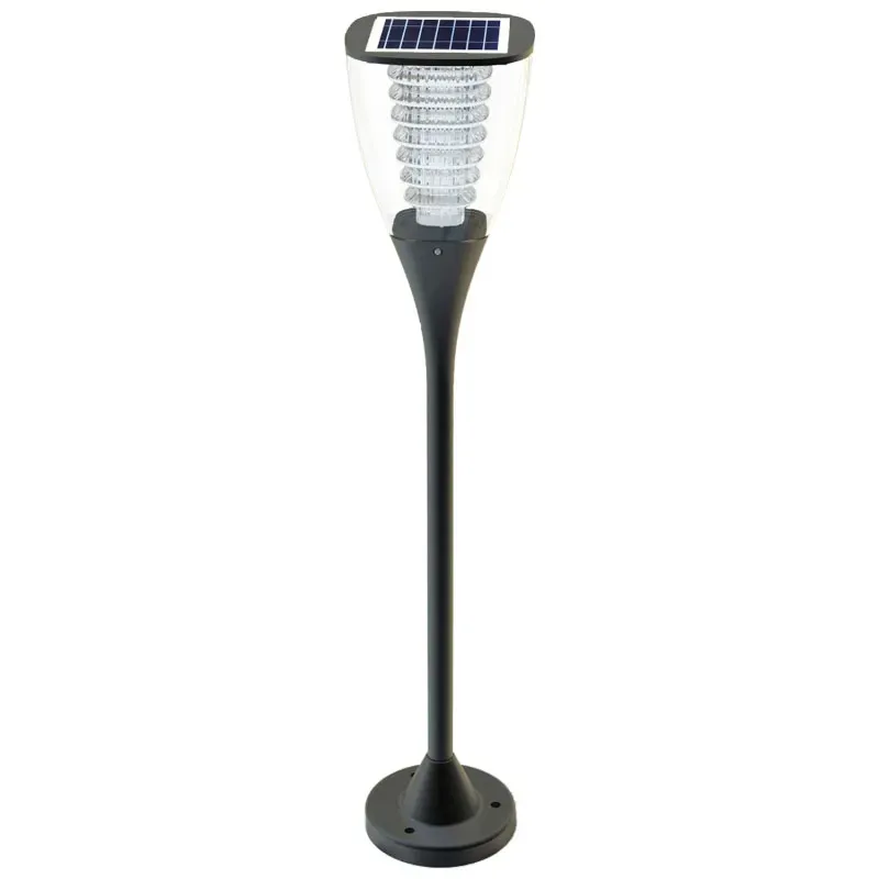 Záhradná solárna LED lampa Powerneed 1,6 W 100lm teplá biela 80 cm