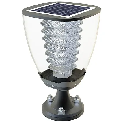 Zahradní solární LED lampa Powerneed 1,6 W 100lm teplá bílá 27cm
