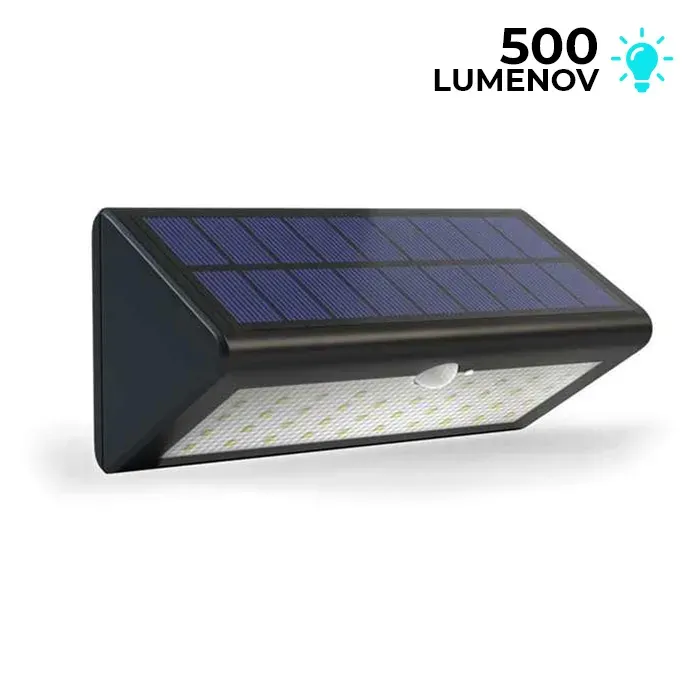 Solárne bezpečnostné osvetlenie SolarCentre Eco Wedge Pro 500 lm s pohybovým senzorom