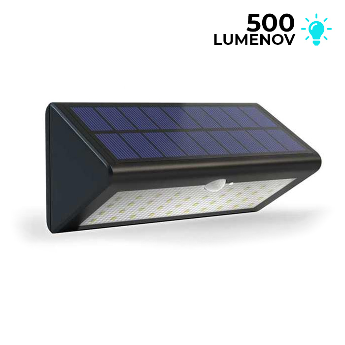 E-shop SolarCentre Solárne bezpečnostné osvetlenie SolarCentre Eco Wedge Pro 500 lm s pohybovým senzorom 9532