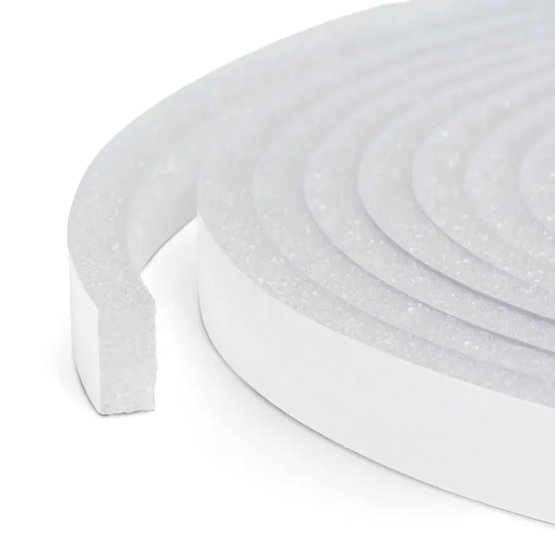 Samolepiaca penová izolácia na okno a dvere 5 m biela 15 x 10 mm