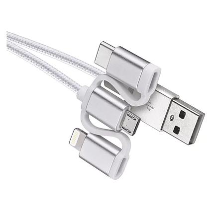 USB kabel micro B,C, i16P, 1m