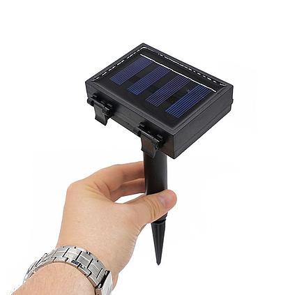 Solárna LED reťaz Cole & Bright Dual Power 200 LED teplá biela farba