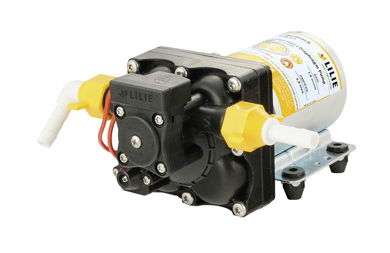 Tlakové prietokové čerpadlo LILIE Soft 12V pre pitnú vodu 11,3l/min 2,3 bar