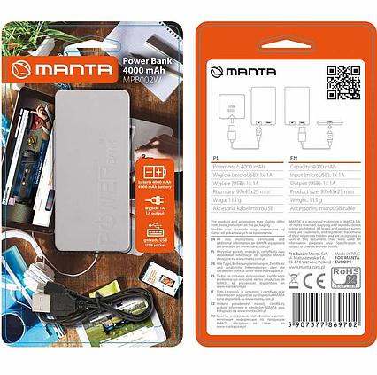 Solárna nabíjačka POWERplus TIGER USB 12V 5W + 4000mAh powerbank AKCIA