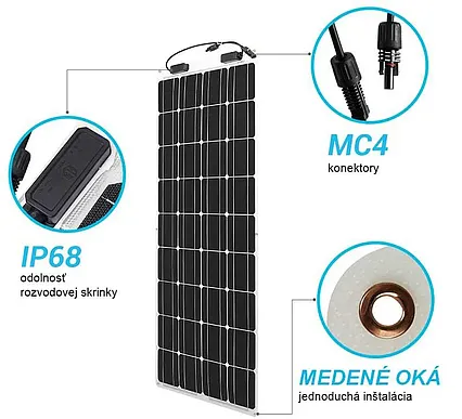 Flexibilní solární panel Renogy 100Wp 12V
