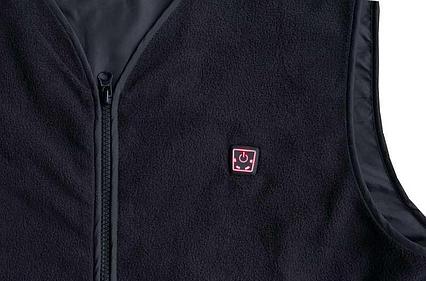Vyhrievaná fleece vesta Glovii GV1 veľkosť L