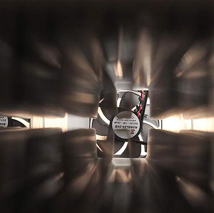 Ventilátor pod radiátor Termík + úsporná sprchová hlavice Basic 4-7l/min