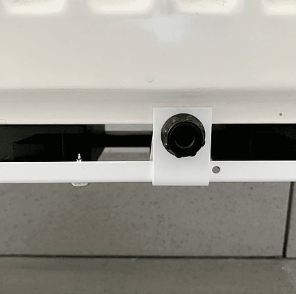 Sada 4x ventilátorů pod radiátor termice 4 ventilátory