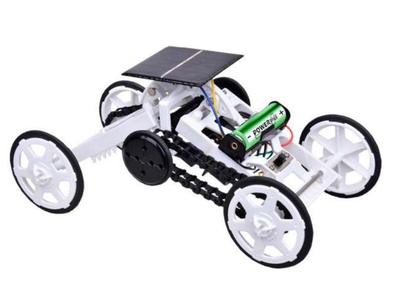 Solární autíčko POWERplus Beaver hybridní s AA baterií