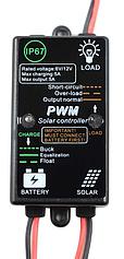 Regulátor nabíjania PWM CMP-03 5A-6/12V-ST IP67