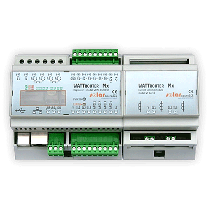 Regulátor a měřicí modul WATTrouter Mx 20A
