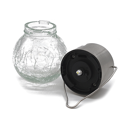 Solárne závesné LED osvetlenie Esotec Crackle Ball 102308 sada 3ks