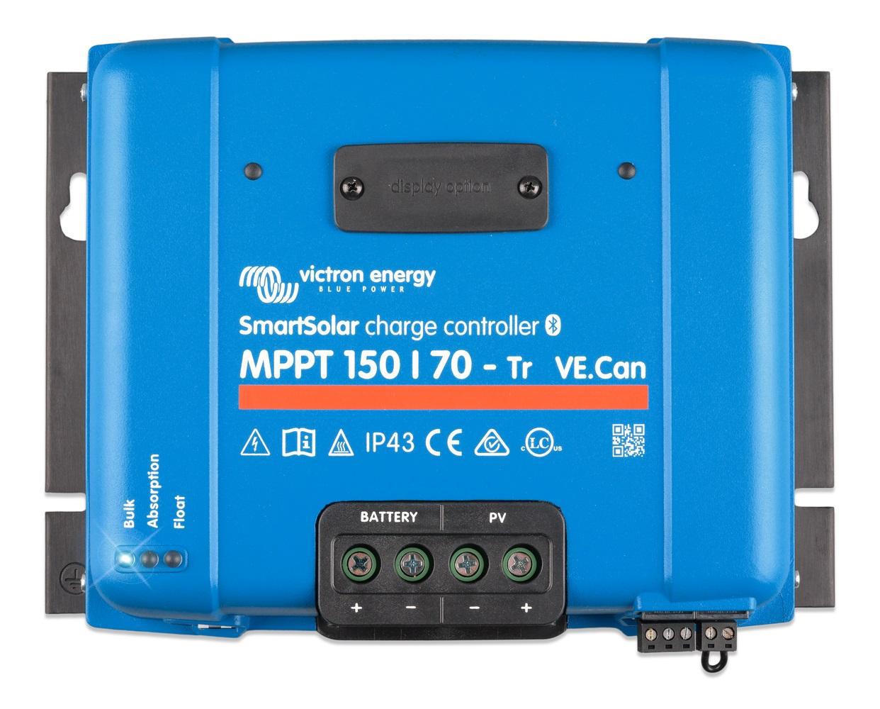 MPPT SmartSolar solární regulátor Victron Energy 150V 70A Tr VE.Can