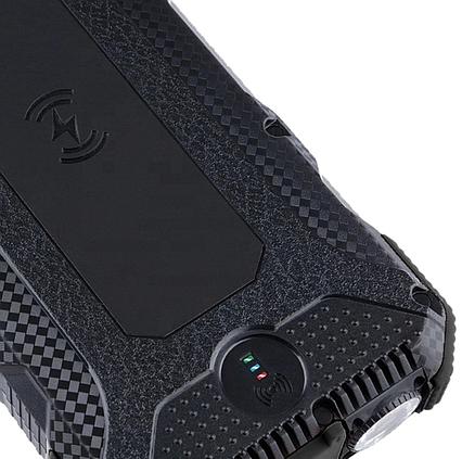 Solárna powerbanka s kapacitou 20000mAh a výkonom solárneho panela 1,5W