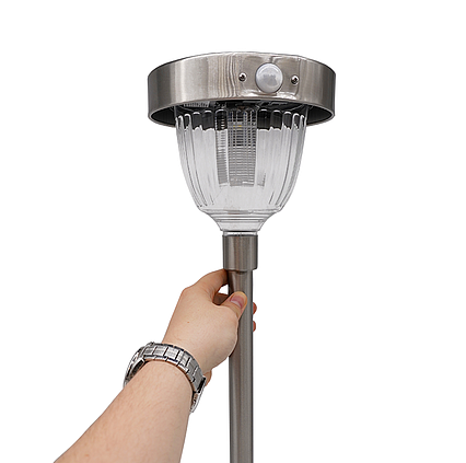 Solárna senzorová lampa Esotec Asinara PIR 102096
