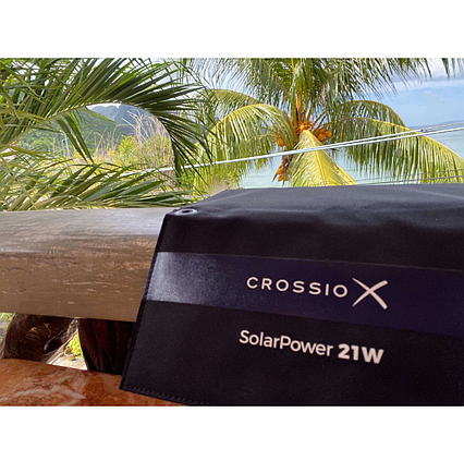 Solární nabíječka CROSSIO SolarPower 21W