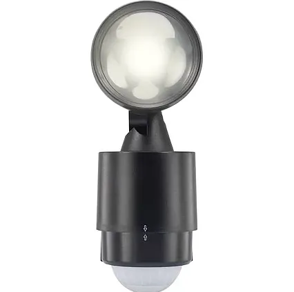 Vonkajší LED reflektor s PIR senzorom Renkforce Cadiz 1 W neutrálna biela