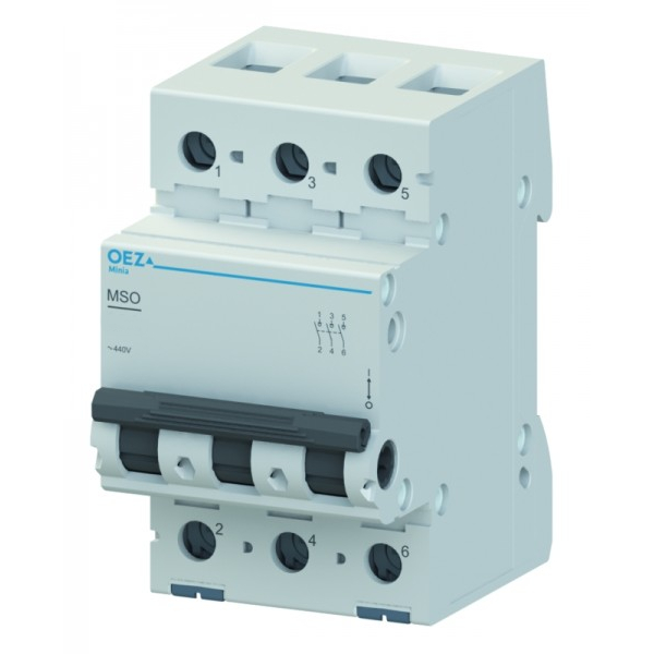 Vypínač OEZ Minia MSO-40-3 (10kA)