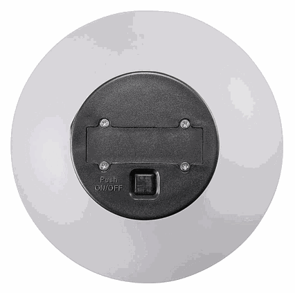 Záhradné solárne LED svietidlo Frosted 150 PL-8213570 0.16W - Biela