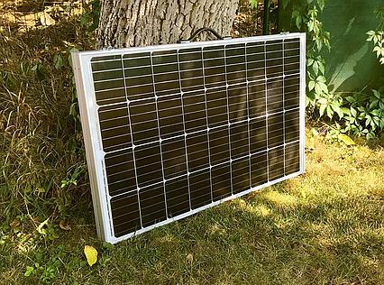 Solární skládatelný panel polykrystalický 230Wp 15A MPPT s Bluetooth