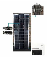 Solární panel monokrystalický obdélníkový flexibilní EcoFlex 100Wp