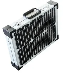 Sada skladateľný solárny panel POWERplus Python 40W a záložný zdroj Cayman 60Ah 220Wh