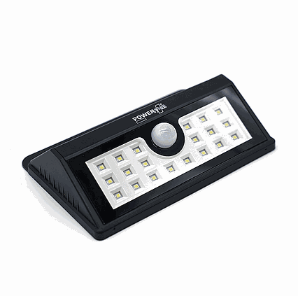 Sada 4x Solární bezpečnostní LED osvětlení s pohybovým senzorem POWERplus Boa 20 LED