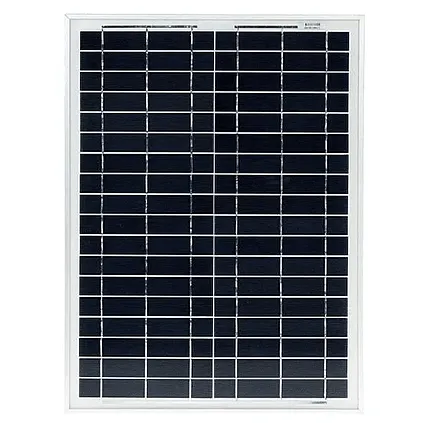 Solární panel polykrystalický 40Wp a regulátor nabíjení Shine 5A