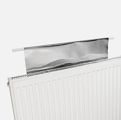 Sada 2x ventilátor pod radiátor Termík 4 ventilátory+ Klúč na odvzdušnenie + 1x Úsporné radiátorové fólie RADFLEK - 3 ks pre 6 radiátorov