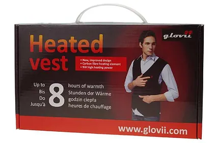 Vyhrievaná fleece vesta Glovii GV1 velikost XL