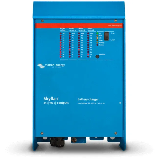 Nabíječka baterií Victron Energy Skylla-i 24V/100A 3 výstupy