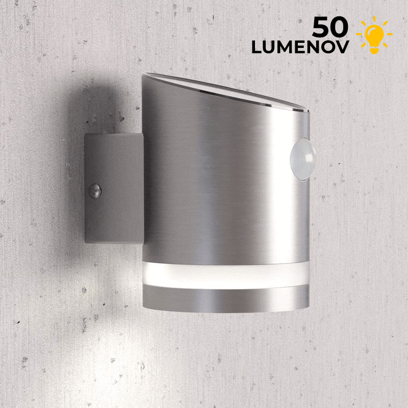 Solární lampa na stěnu s pohybovým senzorem SolarCentre Truro Motion SS9931