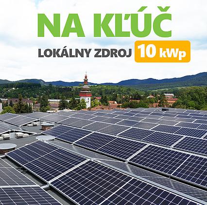Lokálny zdroj (On-grid) na kľúč Huawei 10kWp