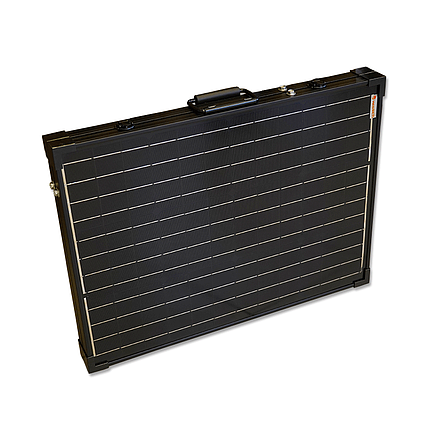 Solární panel 120 W 12V skládatelný s regulátorem USB a pouzdrem (modifikovaný)