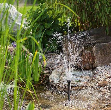 Solárna fontána Esotec WaterSplash 101012 5W / 470 l/h (zánovná)