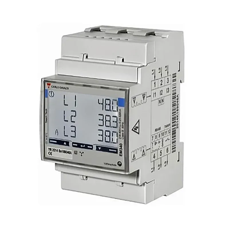 Trojfázový dvojtarifný elektromer Carlo Gavazzi 3x65A