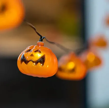 Solárna LED reťaz SolarCentre Halloween Pumpkin Lantern - 20 svetiel