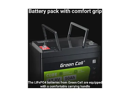 Baterie LiFePO4 12,8V 50Ah Green Cell