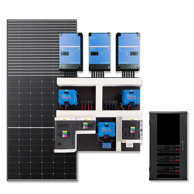 Hybrid Victron 10kWp 10,8kWh 3-fáz predpripravený solárny systém