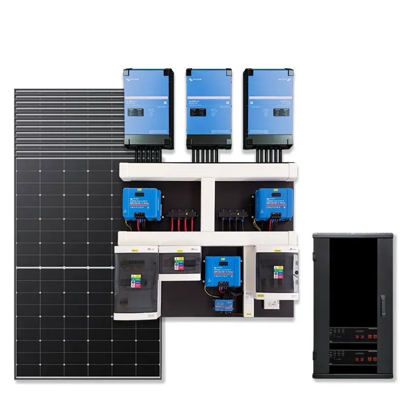 Hybrid Victron 6kWp 7,2kWh 3-fáz předpřipravený solární systém